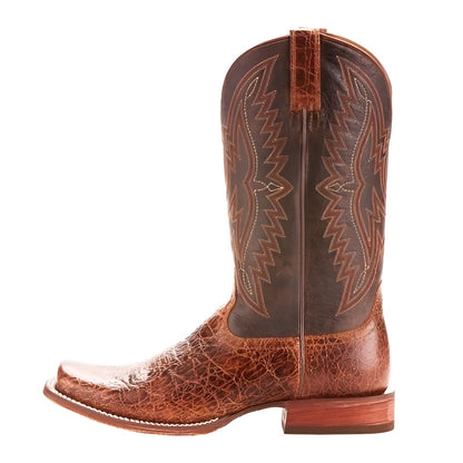 Ariat Men's Cowboy Boots Circuit Sidepass Leather Sole - CLEARANCE