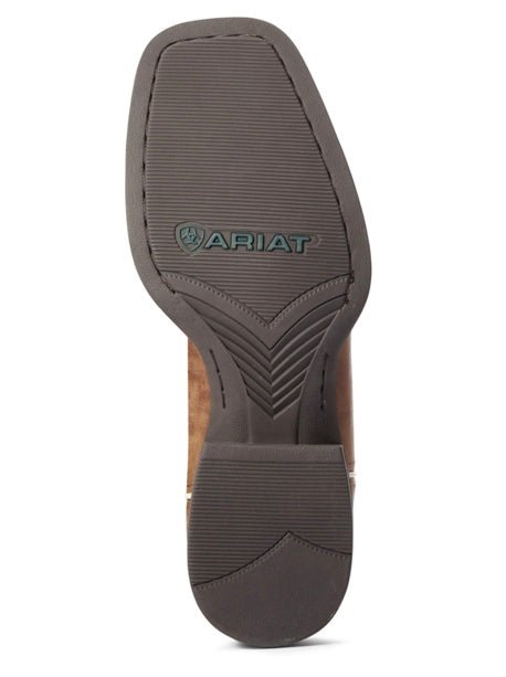 Ariat Men's Cowboy Boots Sport Teamster Brown/Purple Clearance