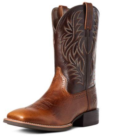 Ariat Men's Cowboy Boots Sport Western Wide Square Toe