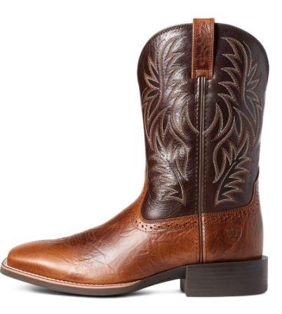 Ariat Men's Cowboy Boots Sport Western Wide Square Toe
