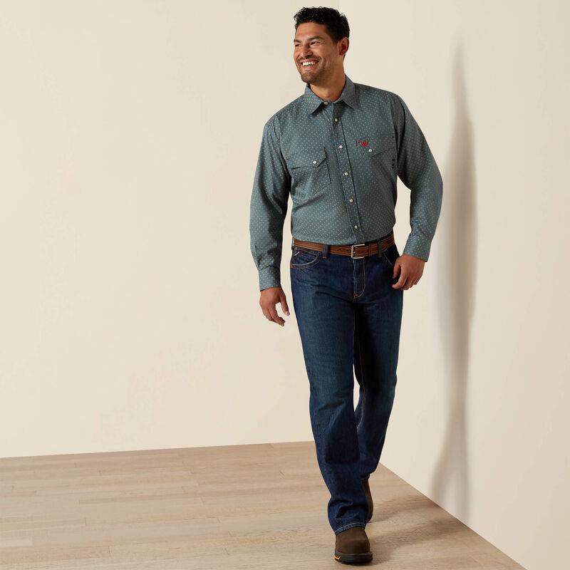 Ariat Men's FR Scorcese Snap Work Shirt weis-western-wear