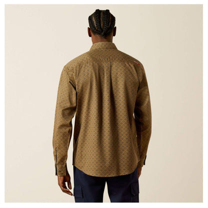 Ariat Men's Flame Resistant DENIRO Long sleeves Workshirt weis-western-wear