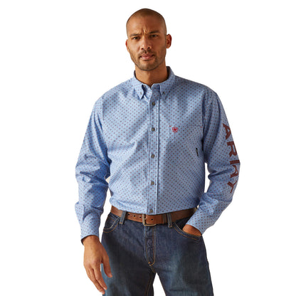 Ariat Men's Gunner Logo Long Sleeve Work Shirt 10048472