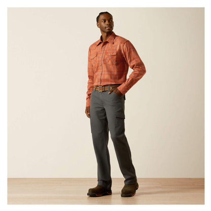 Ariat Men's Flame Resistant Wayne Retro Fit Snap Work Shirt weis-western-wear