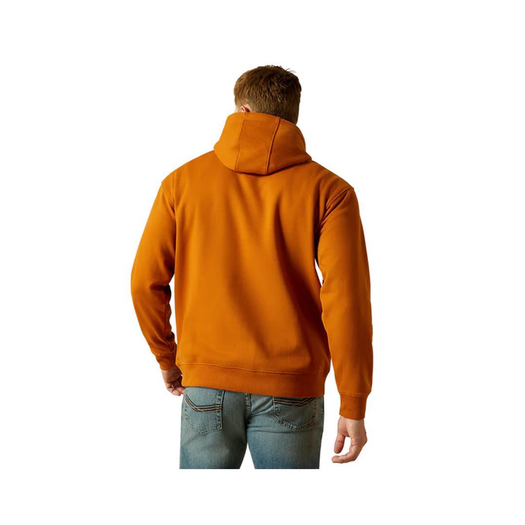 Ariat Men's Logo Hoodie Glazed Ginger weis-western-wear