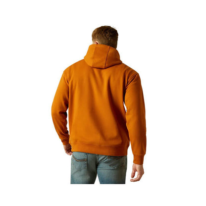 Ariat Men's Logo Hoodie Glazed Ginger weis-western-wear
