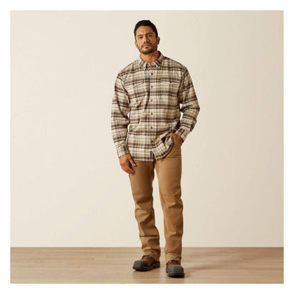 Ariat Men's Rebar Flannel DuraStretch Work Shirt weis-western-wear