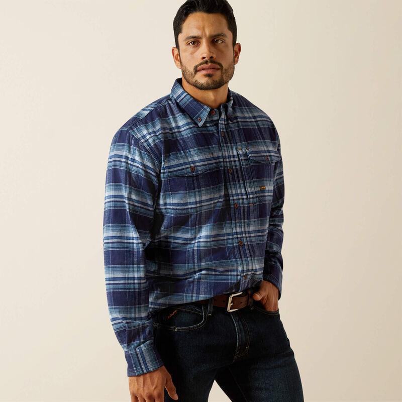 Ariat Men's Rebar Flannel DuraStretch Work Shirt weis-western-wear