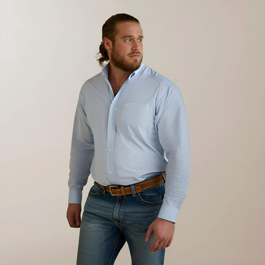 Ariat Men’s Shirt Casual Classic Fit Long Sleeve Button Down