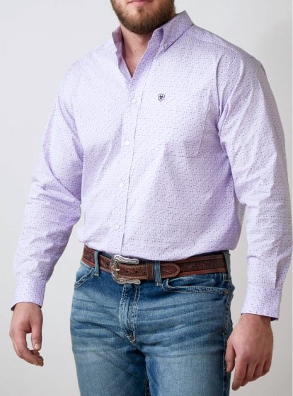 Ariat Men’s Shirt Casual Classic Fit Long Sleeve McCoy weis-western-wear