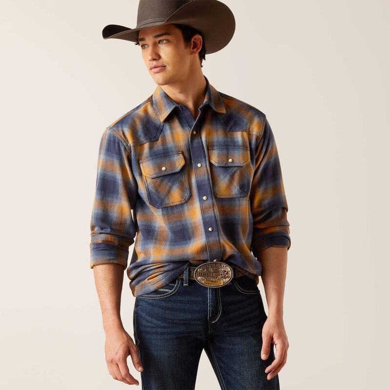 Ariat Men's Shirt Flannel Hershel Fit