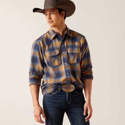Ariat Men's Shirt Flannel Hershel Fit