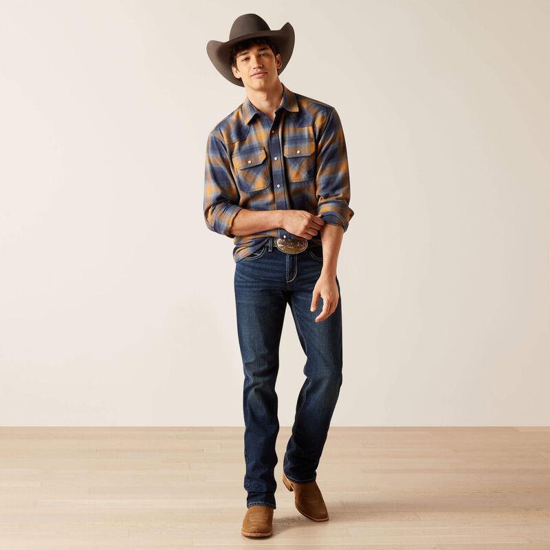 Ariat Men's Shirt Flannel Hershel Fit