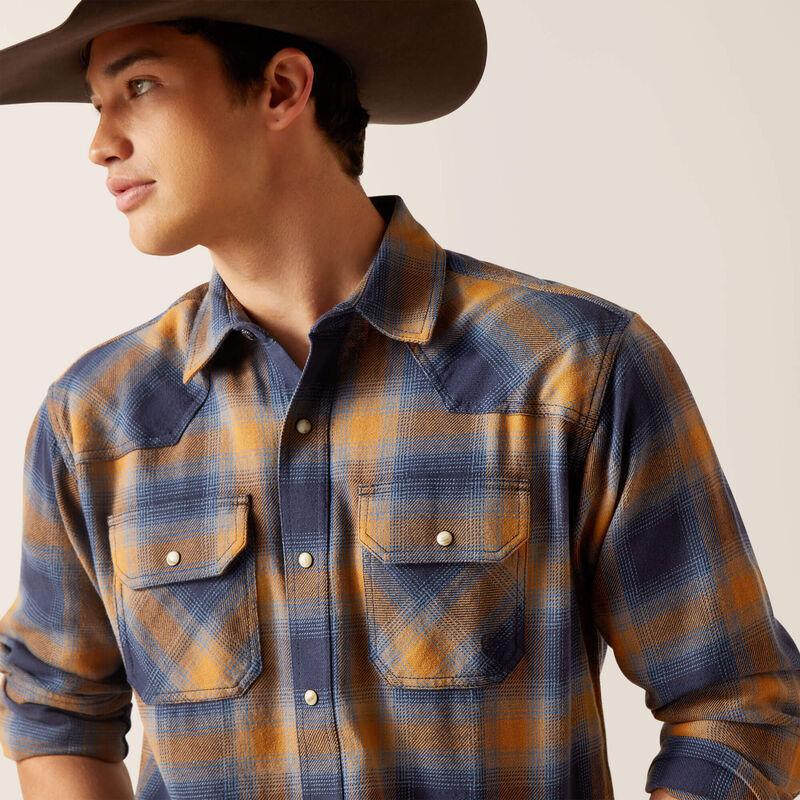 Ariat Men's Shirt Flannel Hershel Fit