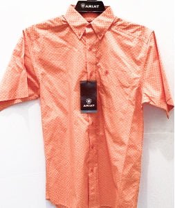 Ariat Men’s Shirt Short Sleeve Button Down 10028218