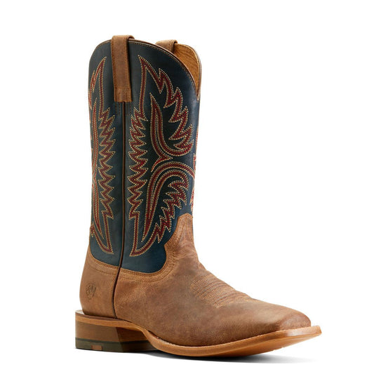 Ariat Men's Tanglewood - Bone / Honorable Boots Blue