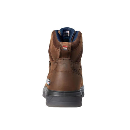 Ariat Men's Turbo USA Assembled 6" Waterproof Carbon Toe Work Boot