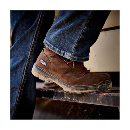 Ariat Men's Turbo USA Assembled 6" Waterproof Carbon Toe Work Boot