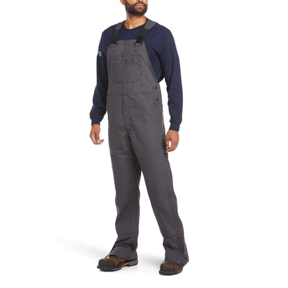 Ariat Men’s Work Bib Overalls FR Flame Resistant Duck Unlined 10034660