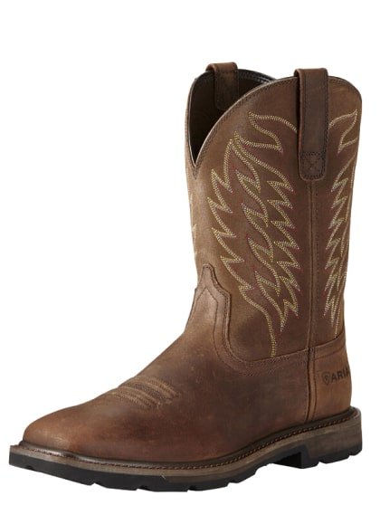 Ariat Men’s Work Boot 11" Groundbreaker Soft Toe weis-western-wear