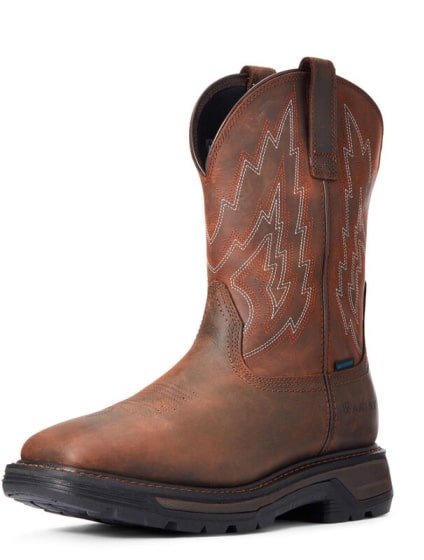 Ariat Men’s Work Boots Big Rig Soft Toe H2O