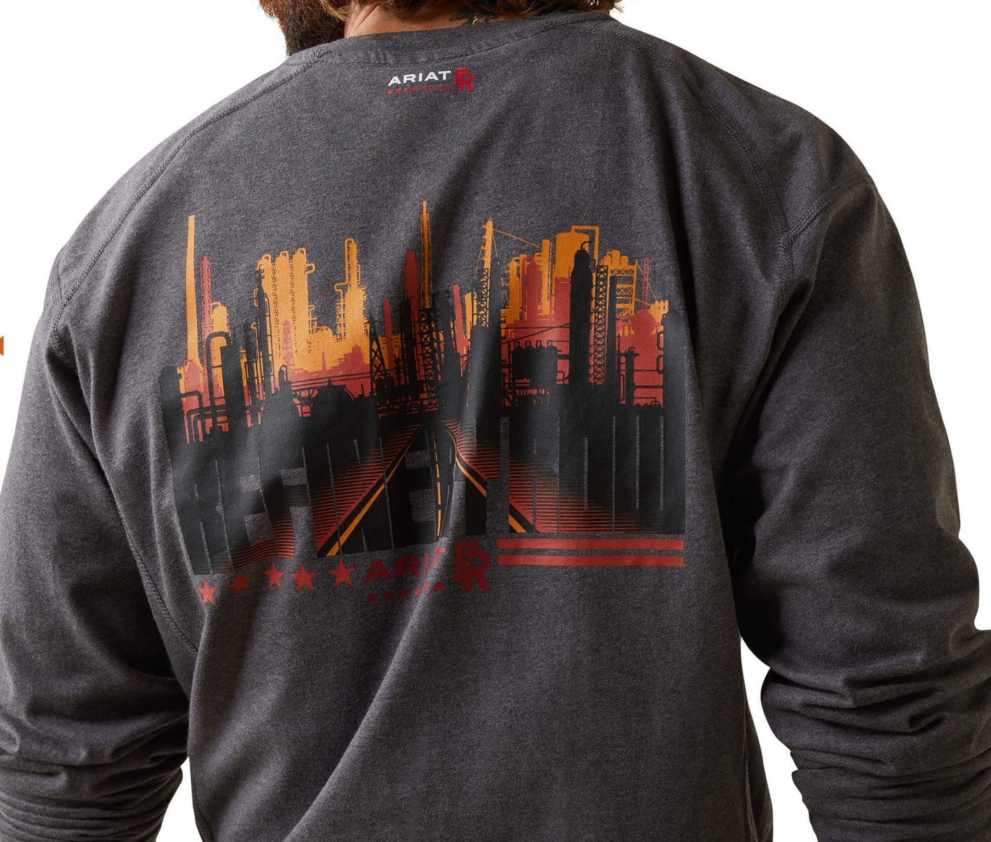 Ariat Men’s Work Shirt Flame Resistant Lightweight Henley weis-western-wear