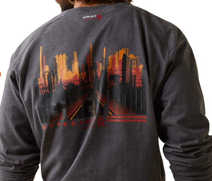 Ariat Men’s Work Shirt Flame Resistant Lightweight Henley weis-western-wear