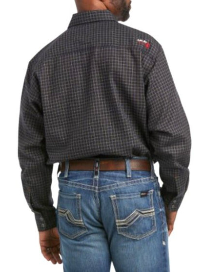 Ariat Men’s Work Shirt Flame Resistant McGinnis -Clearance