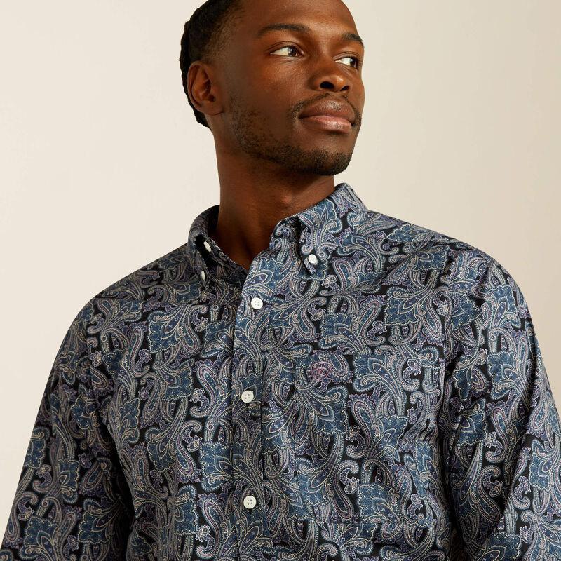 Ariat Men's Wrinkle Free Dex Fitted Shirt weis-western-wear