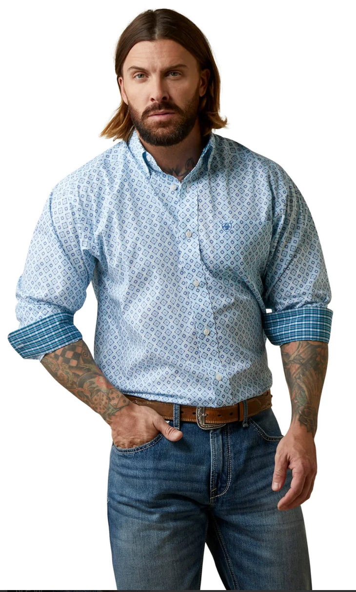 Ariat Men’s Wrinkle Free Wayne Long Sleeve Shirt weis-western-wear