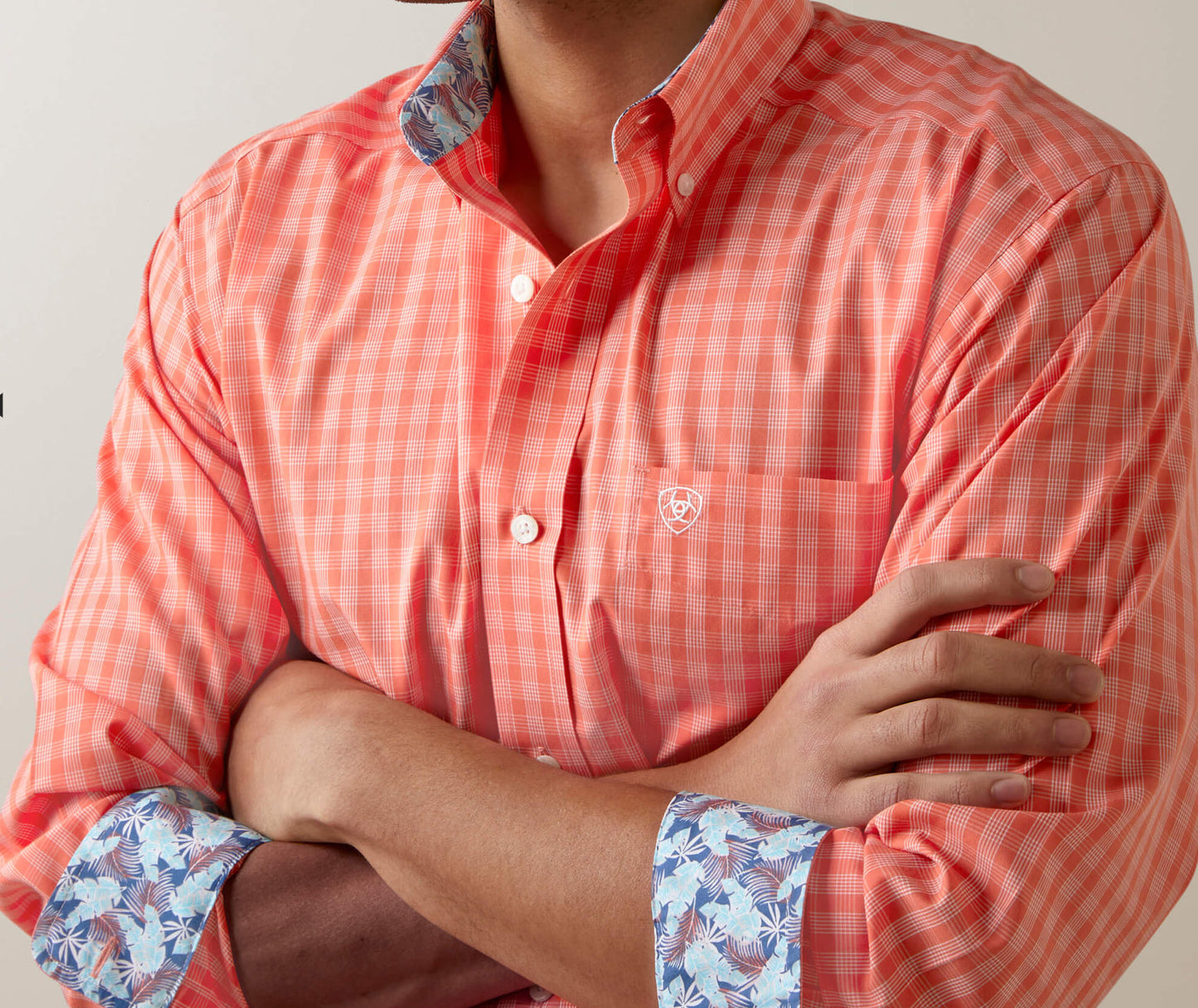 Ariat Men’s Wrinkle Free Winston Shirt -Clearance