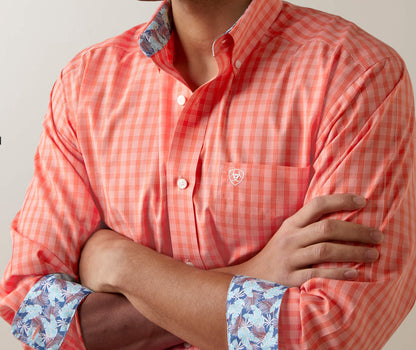 Ariat Men’s Wrinkle Free Winston Shirt -Clearance