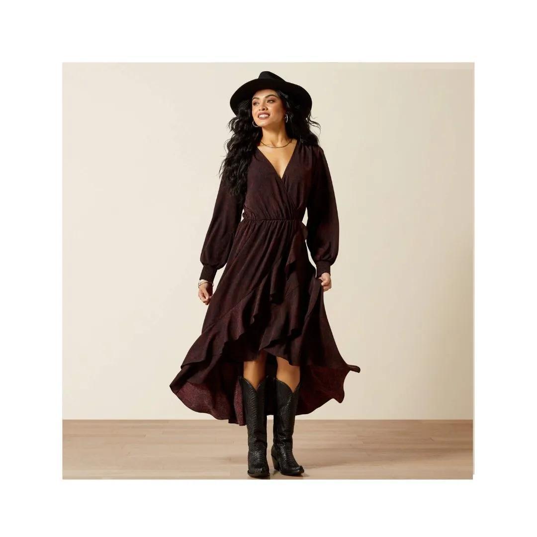 Ariat Women's Arizona Long Sleeve High-Low Dress