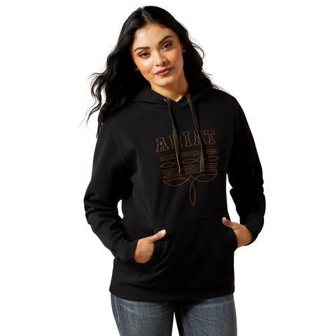 Ariat Women's Booted Logo Hoodie weis-western-wear