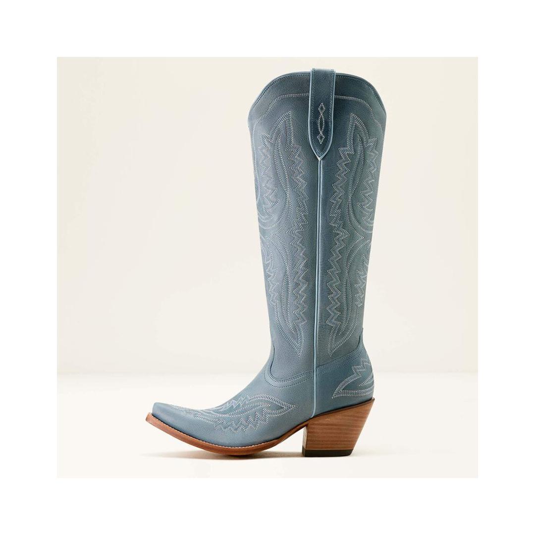 Ariat Women’s Casanova Cowgirl Boots Tall Snip Toe Vintage Denim weis-western-wear