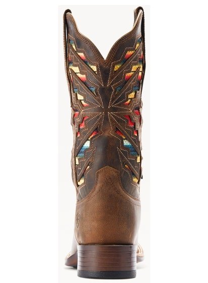 Ariat Women’s Cowgirl Boots 11" Laney Ventek Cooling Horseman Heel Wide Square Toe -Clearance