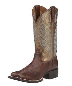 Ariat Women's Cowgirl Boots Round Up Wide Square Toe weis-western-wear
