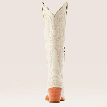 Ariat Women’s Cowgirl Boots Tall Snip Toe Casanova White 10043268