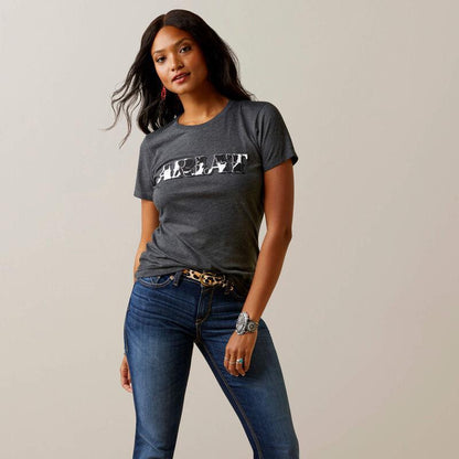 Ariat Women’s Cowhide Logo T-shirt 10045467 - Clearance