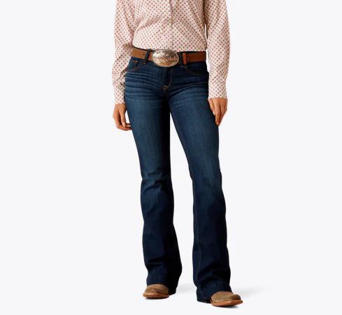 Ariat Women's Julianna Pennsylvania Dark Wash Trouser Jeans