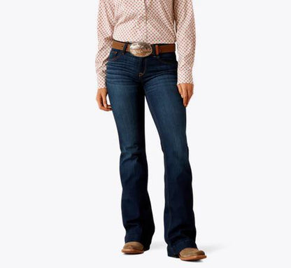 Ariat Women's Julianna Pennsylvania Dark Wash Trouser Jeans