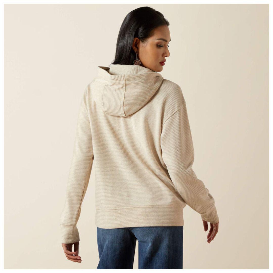 Ariat Women's Ottoman Hoodie - OATMEAL HEATHER weis-western-wear