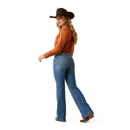 Ariat Women's Perfect Rise Isabelle Wide Trouser Jeans - Albuquerque weis-western-wear