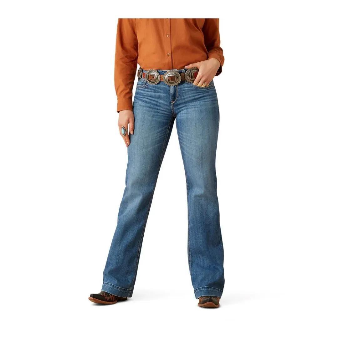 Ariat Women's Perfect Rise Isabelle Wide Trouser Jeans - Albuquerque weis-western-wear