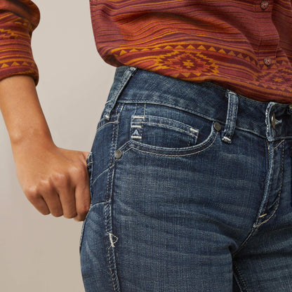 Ariat Women's R.E.A.L Perfect Rise Madyson Straight Leg Jean - CLEARANCE