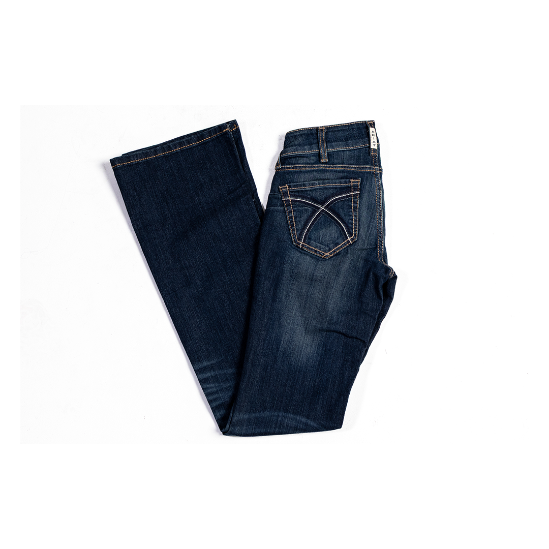 Ariat Women's R.E.A.L. Perfect Rise Stretch Rosa Boot Cut Jean weis-western-wear