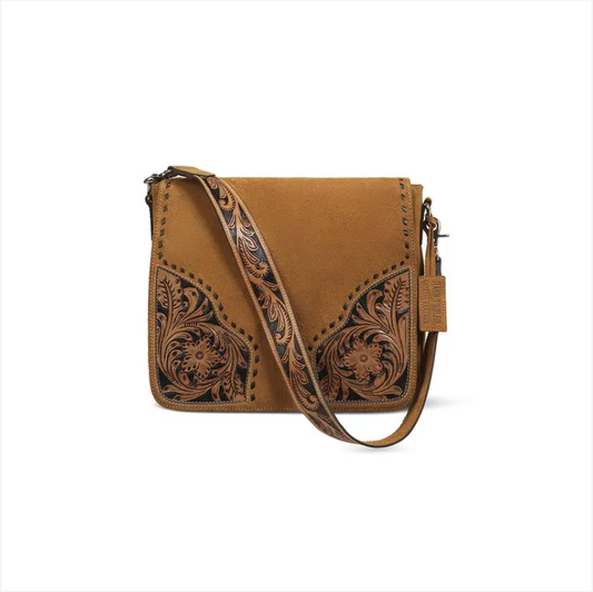 Ariat Women's Sierra Shoulder Roughout Bag weis-western-wear