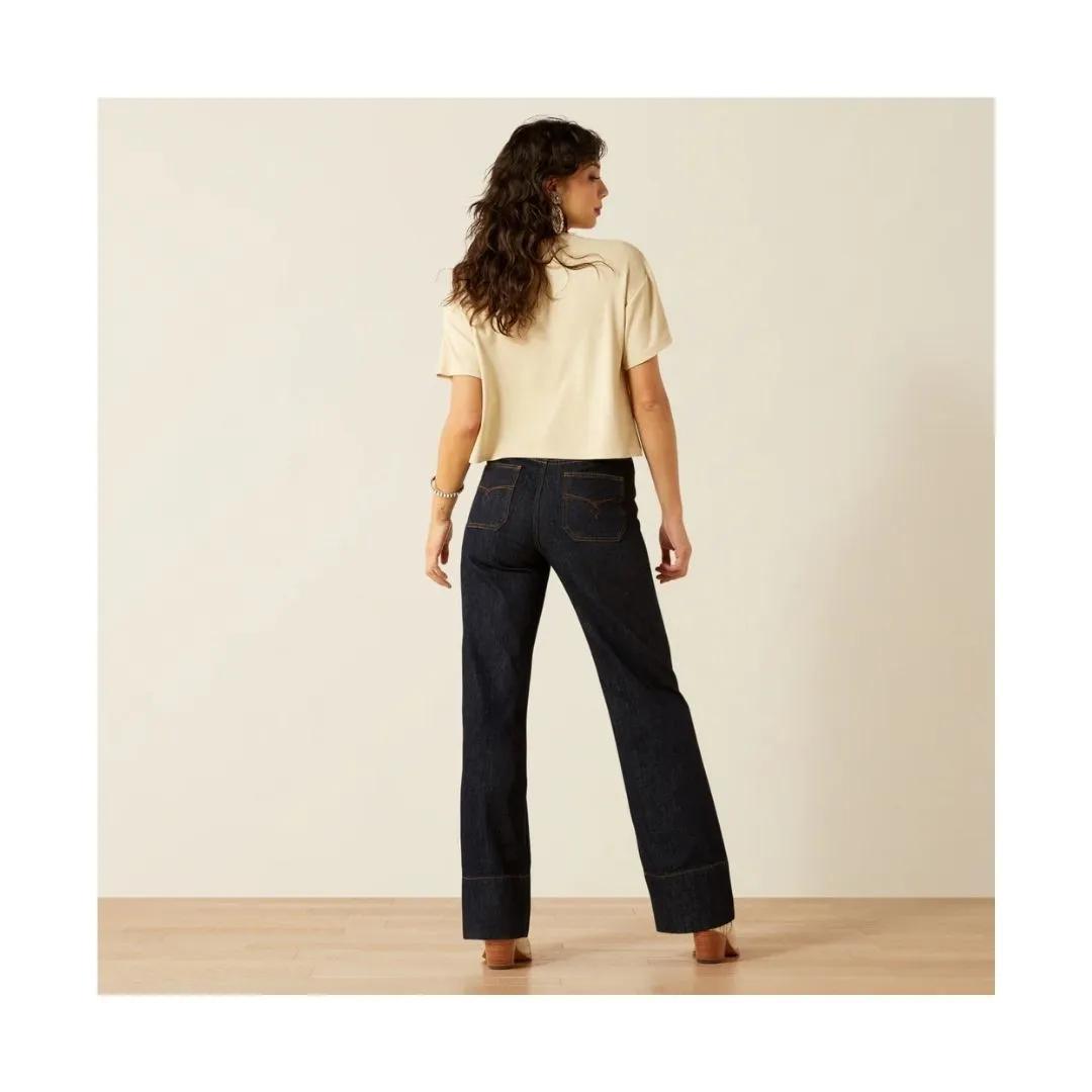 Ariat Women's Ultra High-Rise Tomboy Western Utility Wide Leg Jeans weis-western-wear