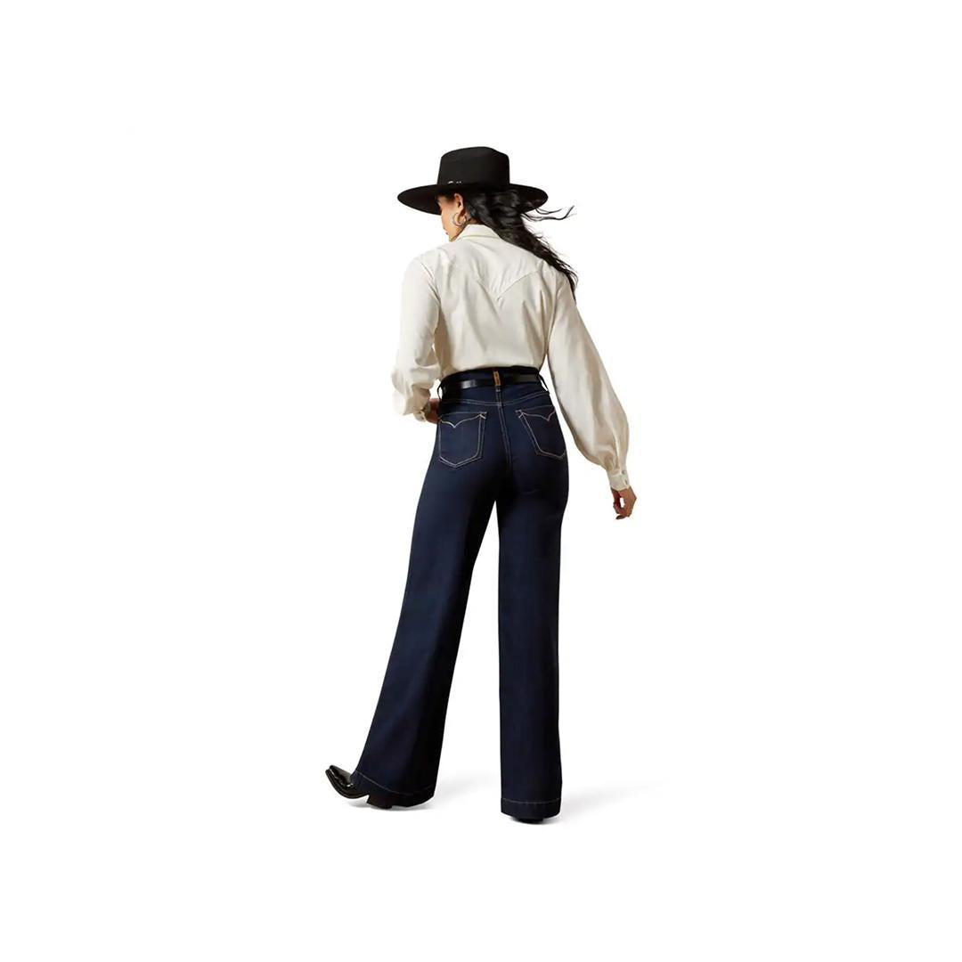 Ariat Women's Ultra High Rise Veronica Wide Leg Jean weis-western-wear