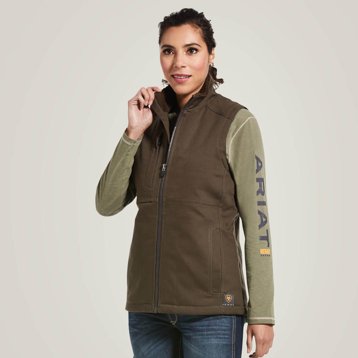 Ariat Women’s Vest Rebar Insulated DuraCanvas 10037590, 10032920